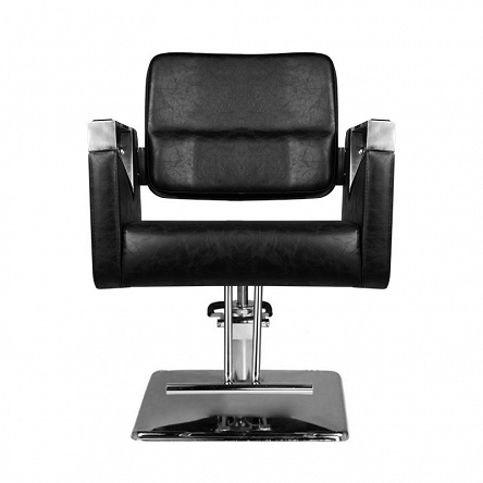 Fotel fryzjerski Hair System SM343, czarny dostępny w 48h Fotele fryzjerskie Hair System 5906717429019