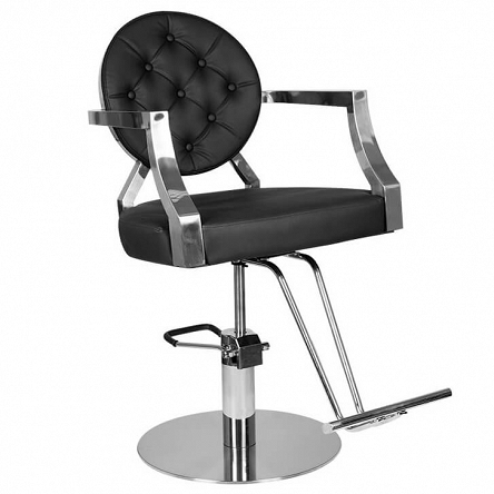 Fotel fryzjerski Gabbiano Nicea czarny dostępny w 48h Fotele fryzjerskie Gabbiano 5906717433795