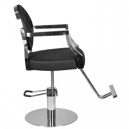 Fotel fryzjerski Gabbiano Nicea czarny dostępny w 48h Fotele fryzjerskie Gabbiano 5906717433795