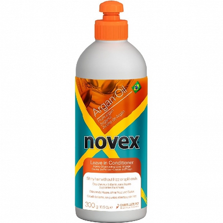 Odżywka Novex Argan Oil Leave-In bez spłukiwania nawilżająca i regenerująca włosy 300ml Odżywki do włosów suchych Novex 876120002787