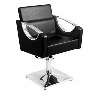 Fotel fryzjerski Gabbiano TALIN czarny dostępny w 48H