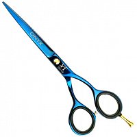 Nożyczki fryzjerskie Viva Top Onyx niebieskie 6