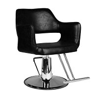 Fotel fryzjerski Hair System SM339 czarny dostępny w 48h