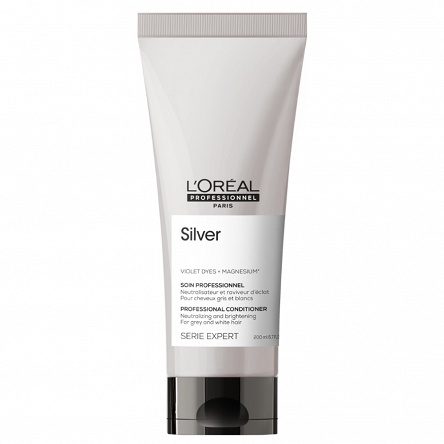 Krem Loreal Silver Neutralising Cream neutralizujący do włosów siwych i rozjaśnianych 200ml Odżywki do włosów L'Oreal Professionnel 3474636976126