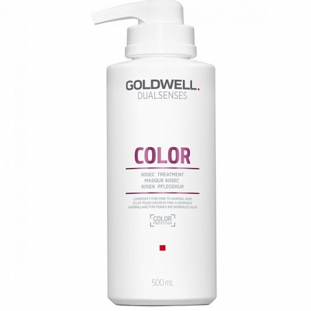 Maska Goldwell Dualsenses Color 60-sek nabłyszczająca do włosów farbowanych i naturalnych 500ml Maski do włosów Goldwell 4021609061052