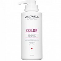 Maska Goldwell Dualsenses Color 60-sek nabłyszczająca do włosów farbowanych i naturalnych 500ml