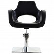 Fotel fryzjerski Italpro Mediolan, czarny dostępny w 48h  Fotele fryzjerskie Italpro