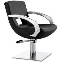 Fotel fryzjerski Gabbiano Q-3111, kolor czarny