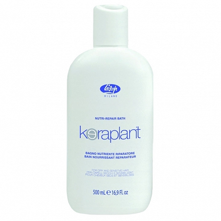 Szampon odżywczy Lisap Keraplant Nutri-Reapir Bath do włosów przetłuszczających się 500ml Szampony oczyszczające Lisap 1108310000013
