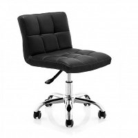 Krzesło Activ A-5299 kosmetyczne, czarne
