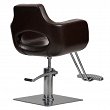 Fotel fryzjerski Italpro Mediolan, fotel fryzjerski brąz, dostępny w 48h Fotele fryzjerskie Italpro
