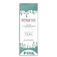 Folia Styletek Coloring Sheets XL, do balejażu i koloryzacji włosów, różne kolory 200szt. folie fryzjerskie Styletek 832303001046