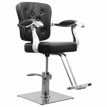 Fotel fryzjerski Italpro Savona,czarny dostępny w 48h Fotele fryzjerskie Italpro