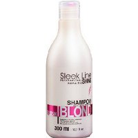Szampon Stapiz Sleek Line Blond Blush do włosów blond z różowym barwnikiem 300ml