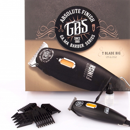 Trymer Ga.ma GBS Absolute Finish, strzyżenie włosów i brody Maszynki do strzyżenia Ga.ma 8023277130128