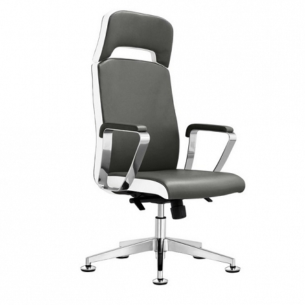 Fotel Activ RICO A1501-1 kosmetyczny szaro-biały Fotele kosmetyczne Activ 5906717406362