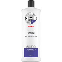 Szampon Nioxin System 6 oczyszczający skórę głowy, włosy po zabiegach chemicznych 1000ml