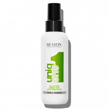 Maska Revlon Uniq One Green Tea, wielofunkcyjna w sprayu do włosów 150ml Włosy suche Revlon Professional 8432225129853