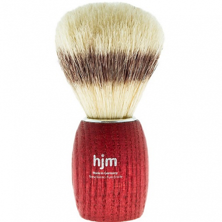 Pędzel Muhle HJM z naturalnej szczeciny czerwony Pędzle do golenia Muhle 10110211