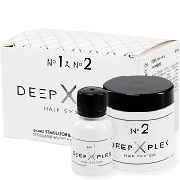 Kuracja Stapiz Deep Plex No.1 & No.2 odbudowująca do włosów, wzmacniacz 15ml + stymulator wiązań 60ml