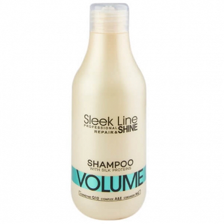 Szampon Stapiz Sleek Line Volume, wzmacniający 300ml Szampon regenerujący włosy Stapiz 5904277710455