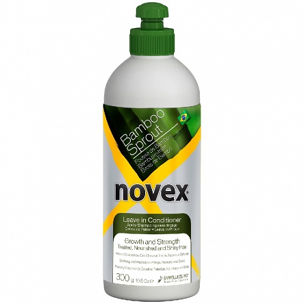 Odżywka Novex Bamboo Sprout Leave In nawilżająca włosy zniszczone 300ml Odżywka nawilżająca do włosów Novex 876120002794