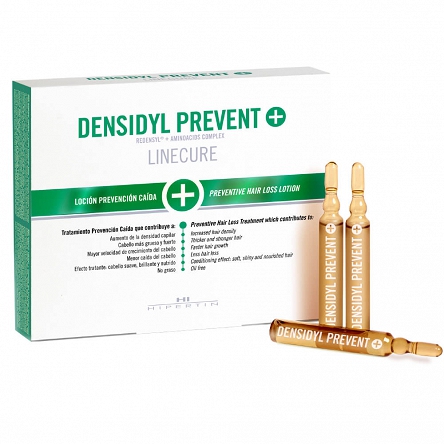 Kuracja Hipertin Linecure Densidyl Prevent ampułki przeciw wypadaniu włosów 12x10ml Ampułki do włosów Hipertin 8430190026160