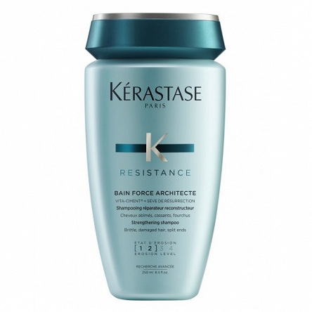 Kąpiel Kerastase Resistance Bain Force ArchItecte, szampon o działaniu wzmacniającym 250ml Szampon regenerujący włosy Kerastase 3474636397945