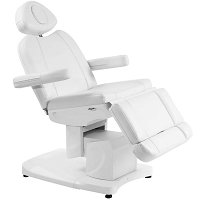 Fotel Activ AZZURRO 708A kosmetyczny elektryczny, biały podgrzewany dostępny w 48h