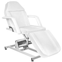 Fotel Activ AZZURRO 673A kosmetyczny elektryczny, biały dostępny w 48h