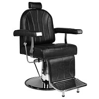 Fotel barberski Hair System SM 138 czarny dostępny w 48h