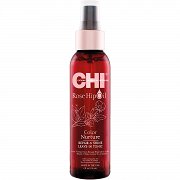 Odżywka CHI Rose Hip Oil Color bez spłukiwania do włosów farbowanych 118ml