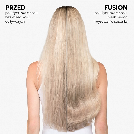 Szampon Wella Fusion intensywnie odbudowujący włosy zniszczone 1000ml Szampon regenerujący włosy Wella 4064666043715