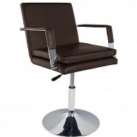 Fotel fryzjerski Gabbiano 049 brązowy dostępny w 48H
