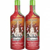 Zestaw INOAR Bombar szampon + odżywka odbudowująca do włosów 2x1000ml