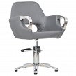 Fotel Italpro Mediolan Steel grafitowy dostępny w 48h Fotele fryzjerskie Italpro 11233