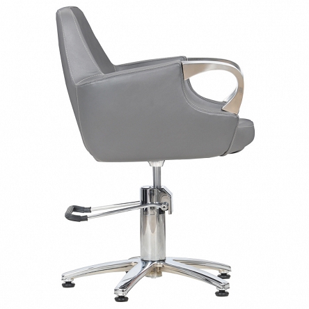 Fotel Italpro Mediolan Steel grafitowy dostępny w 48h Fotele fryzjerskie Italpro 11233