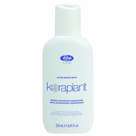 Szampon odżywczy Lisap Keraplant Nutri-Reapir Bath do włosów przetłuszczających się 250ml Szampony oczyszczające Lisap 1108300000016
