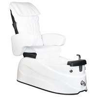 Fotel kosmetyczny Activ AS-122 Pedicure SPA biały z funkcją masażu