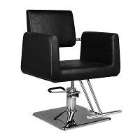 Fotel fryzjerski Hair System SM313, czarny dostępny w 48h