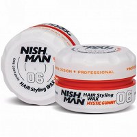 Pomada Nishman Styling Wax 06 Gumy do włosów o średnim utrwaleniu 150ml