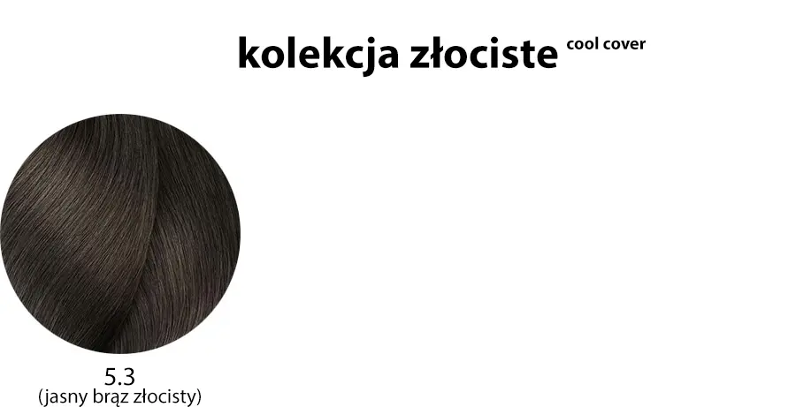 Loreal Majirel Cool Cover Paleta kolorów złocistych