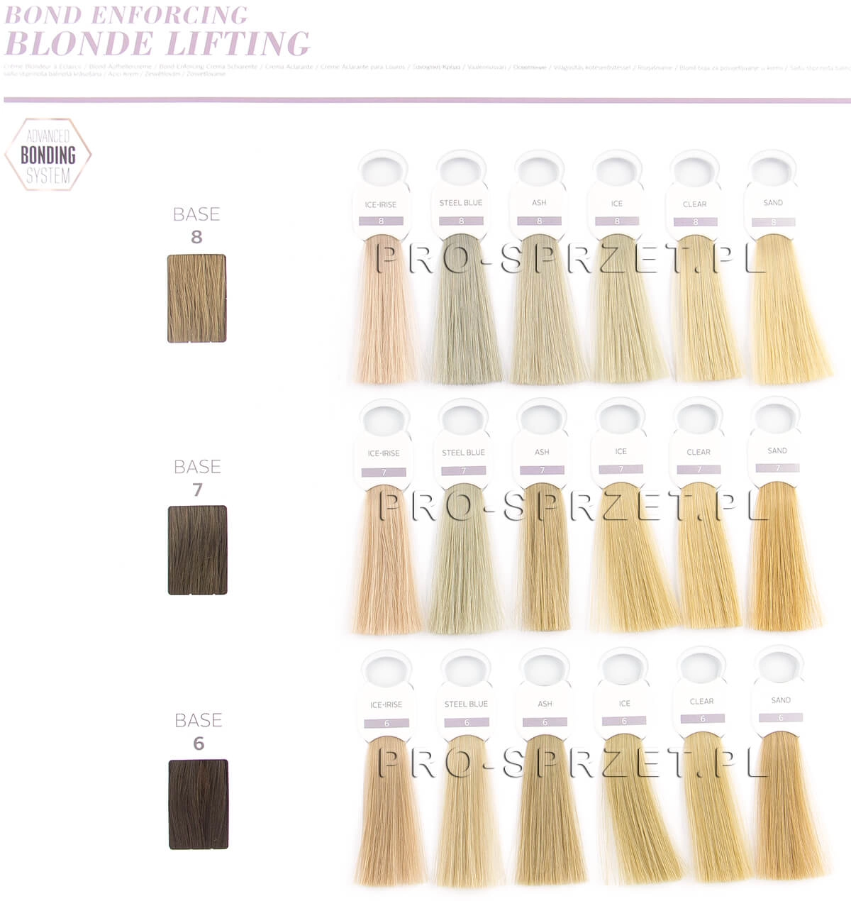 paleta blonde lifting