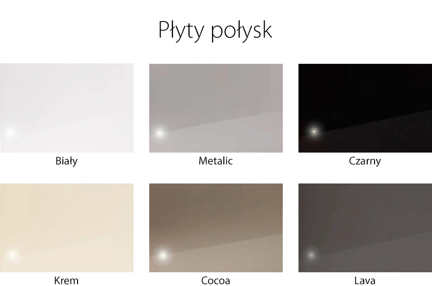 Panda wzornik płyt połysk