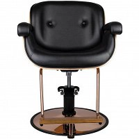 Fotel fryzjerski Gabbiano Wenecja czarny Gabbiano 5906717434792