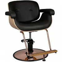Fotel fryzjerski Gabbiano Wenecja czarny Gabbiano 5906717434792