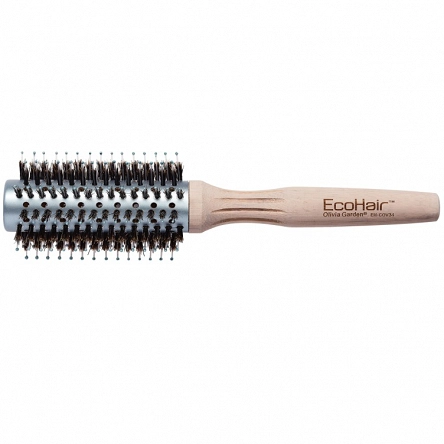 Szczotka eko Olivia Garden EcoHair Combo z bambusową rączką 34mm Szczotki z naturalnego włosia Olivia Garden 5414343015822