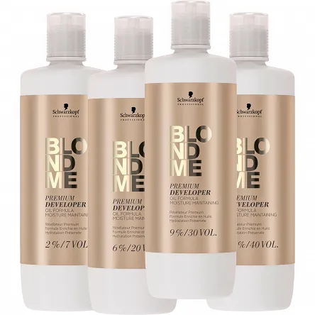Oksydant Schwarzkopf Blondme Premium Developer do farb 2%, 6%, 9%, 12% 1000ml Oxydanty Schwarzkopf 4045787922684