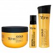 Zestaw Tahe Botanic Gold do pielęgnacji włosów bardzo zniszczonych i suchych, szampon, maska, olejek Szampony do włosów Tahe 8426827731972