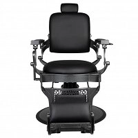 Fotel barberski Gabbiano Corrado Hammer, czarny dostępny w 48h Fotele barberskie Gabbiano 5906717434471